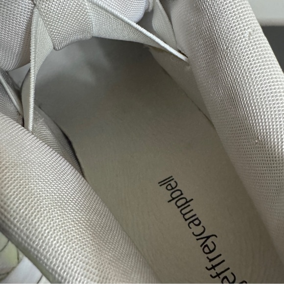 Jeffrey Campbell Holographic Iridescent Platform Sneakers - Picture 9 of 10